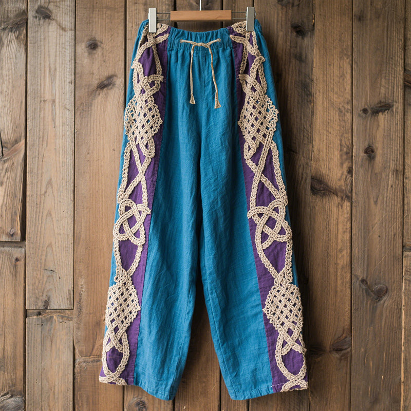 Pantalones de diseño cuidado