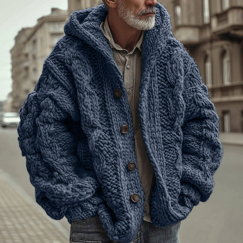 Cárdigan de inspiración vintage