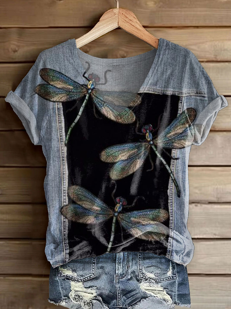 Camiseta de estilo vintage atemporal