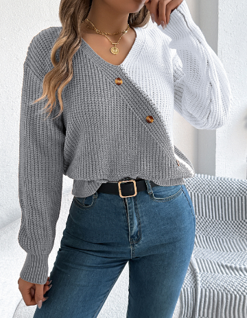 Suéter de estilo vintage atemporal