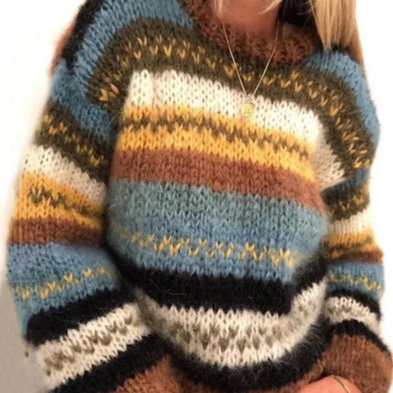 Suéter de estilo vintage atemporal