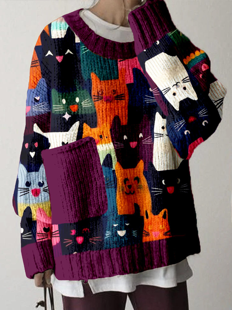Suéter de estilo vintage atemporal