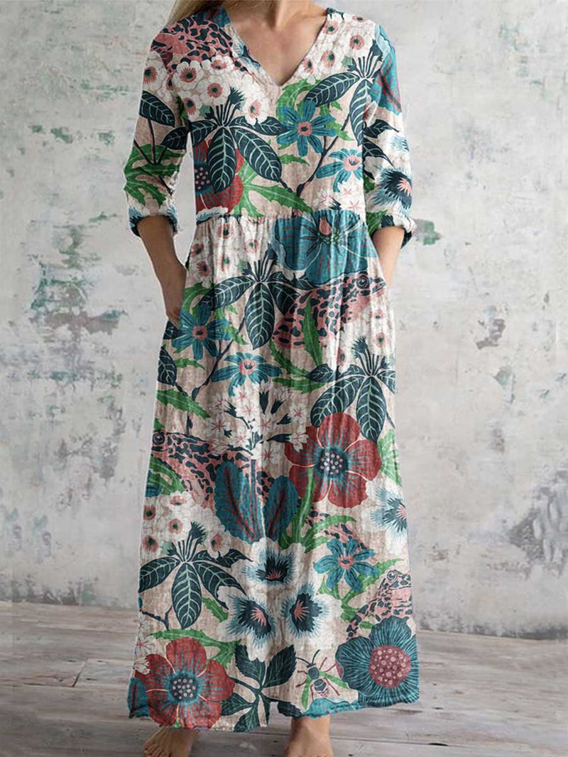 Vestido de inspiración vintage