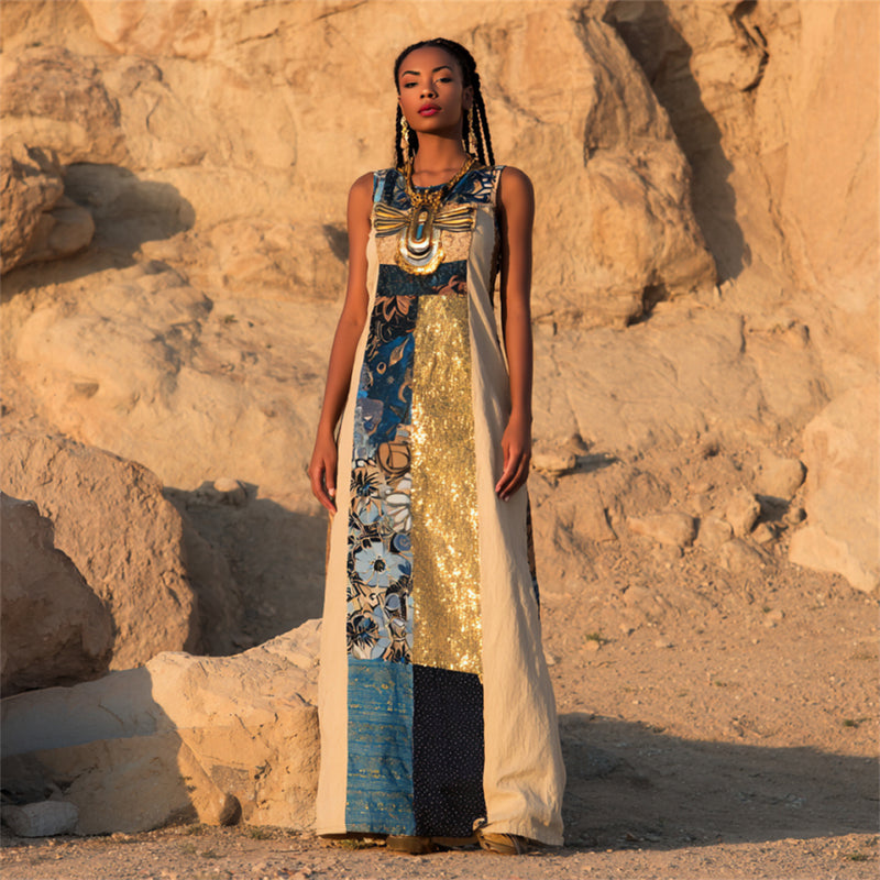 Vestido de estilo vintage atemporal
