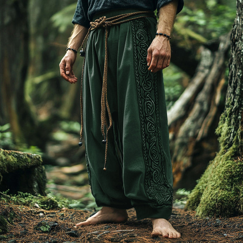 Pantalones de diseño clásico