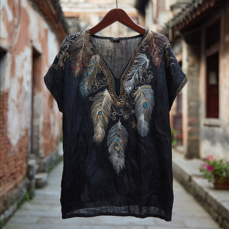 Camisa de inspiración vintage