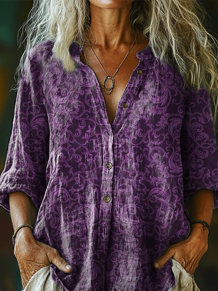 Camisa de diseño cuidado