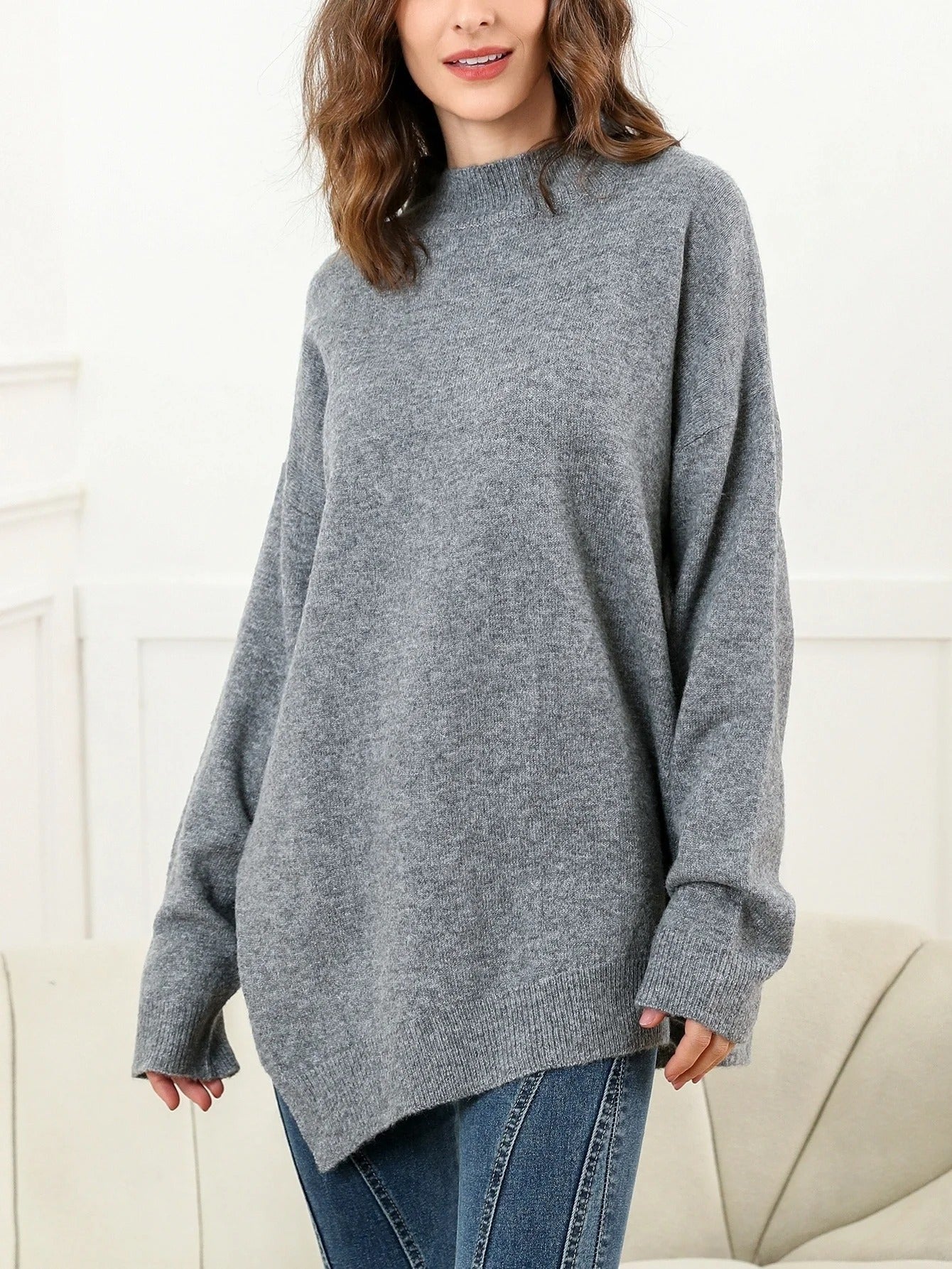 CM | Elegante jersey con aberturas laterales