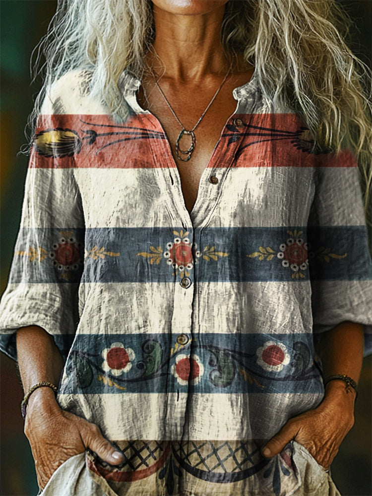 Camisa de diseño cuidado