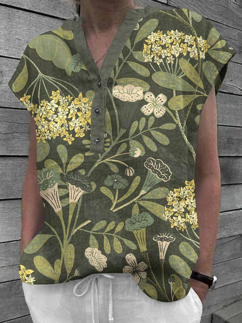 Camisa de estilo vintage atemporal