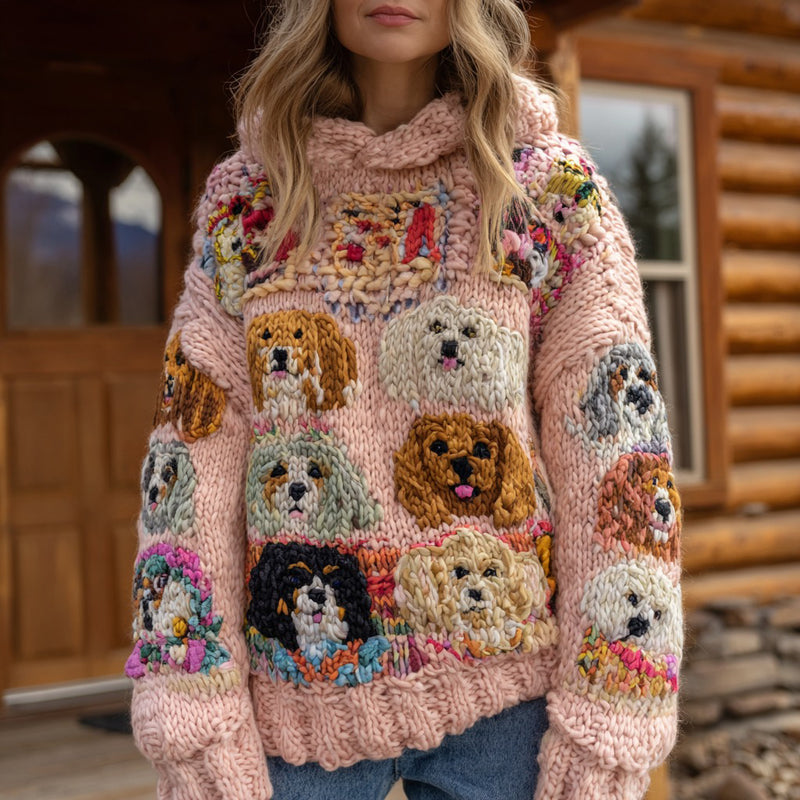 Suéter de estilo vintage atemporal