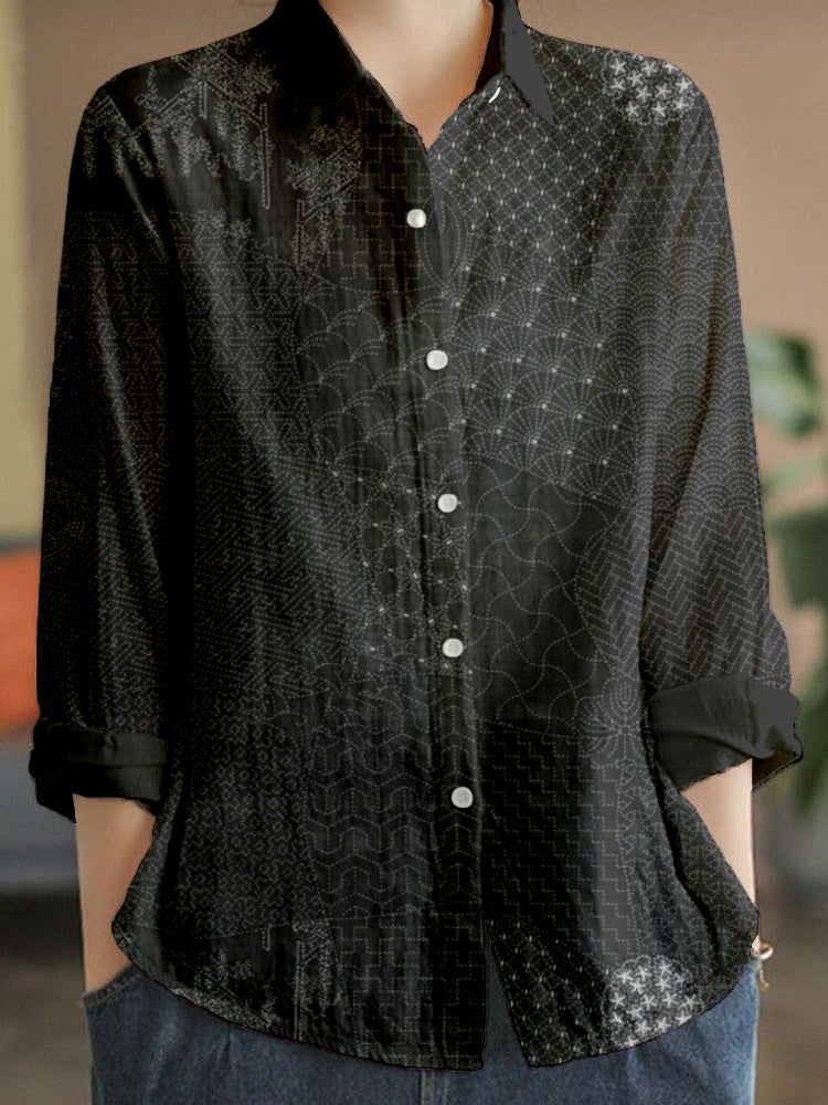 Blusa de estilo vintage atemporal