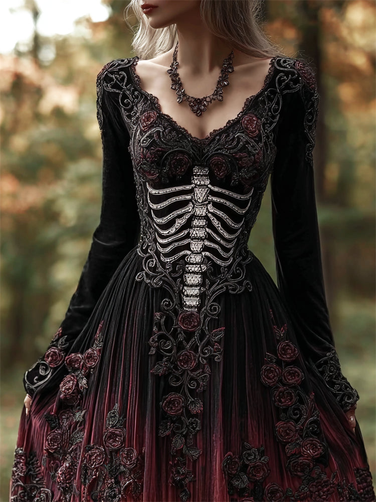 Vestido de diseño cuidado