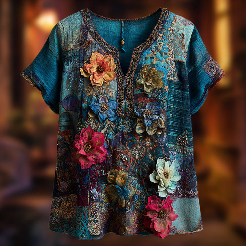 Camisa de inspiración vintage