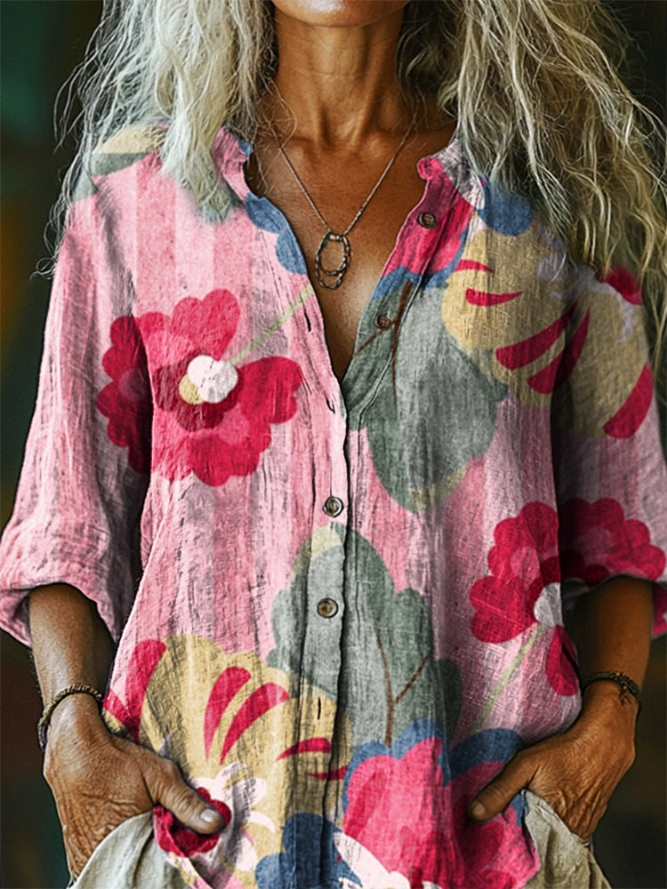 Camisa de inspiración vintage