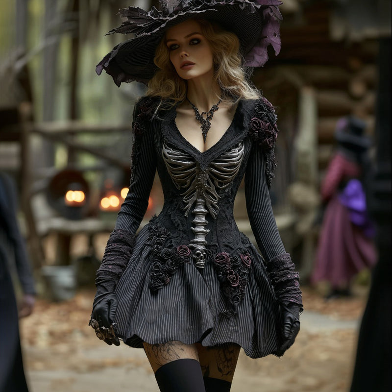 Vestido de inspiración vintage