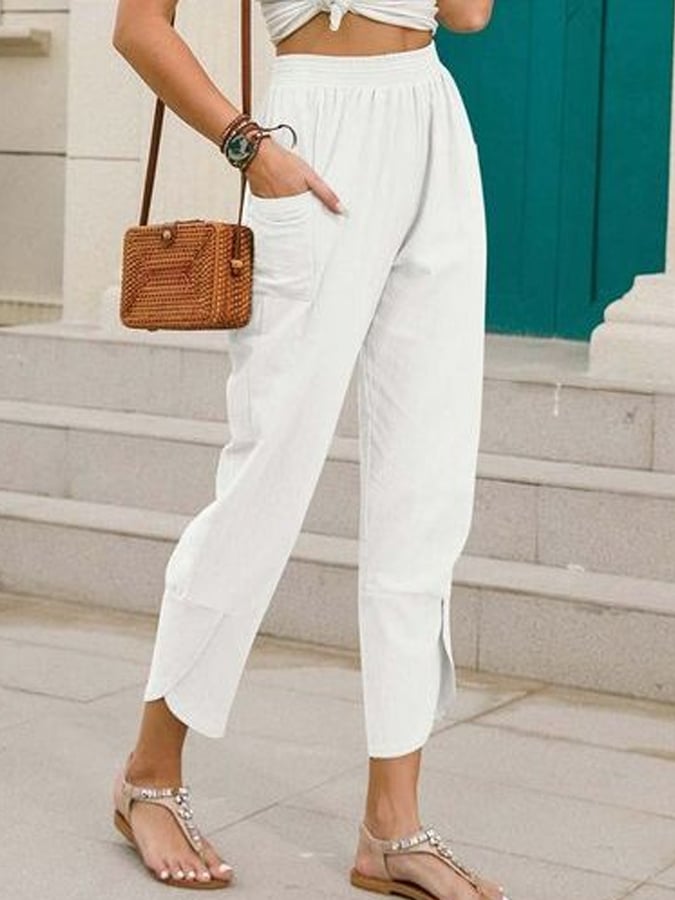 Pantalones de diseño elegante