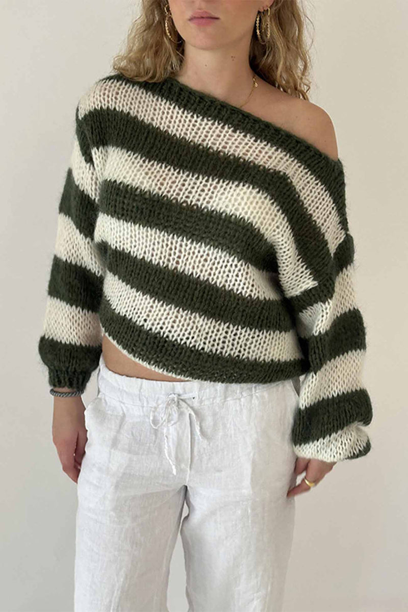 Suéter de estilo vintage atemporal