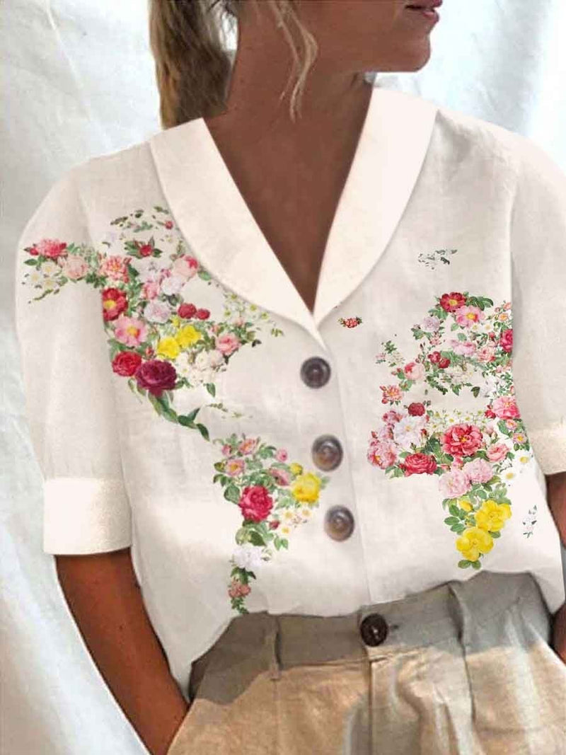 Camisa de diseño cuidado