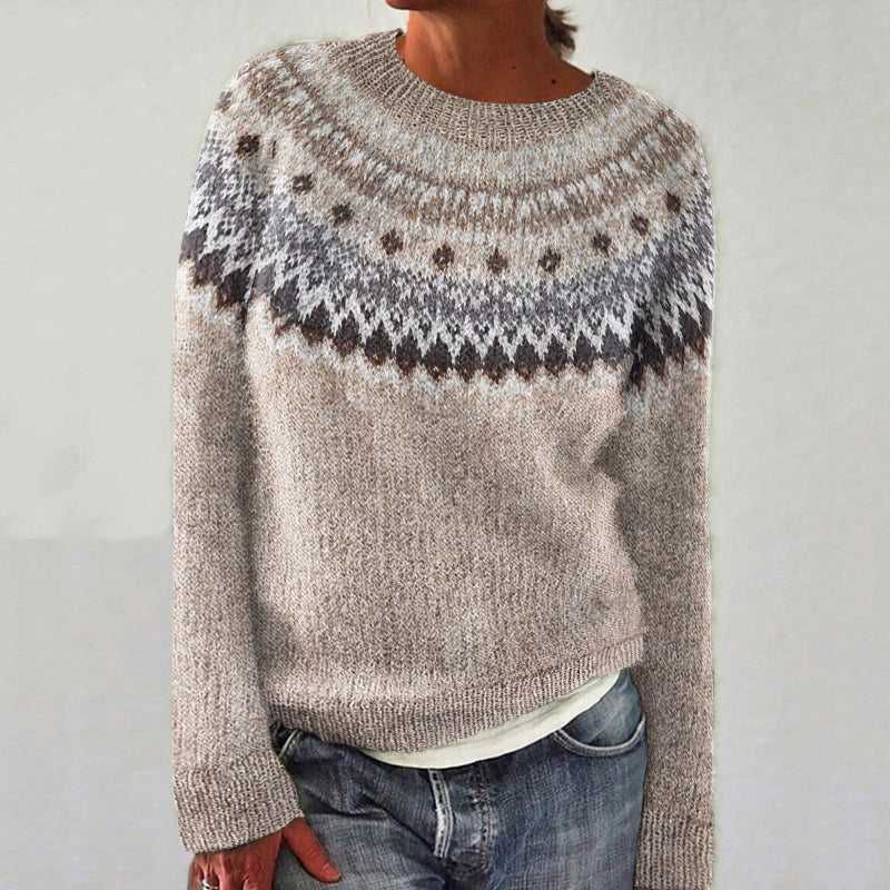 Suéter de estilo vintage atemporal