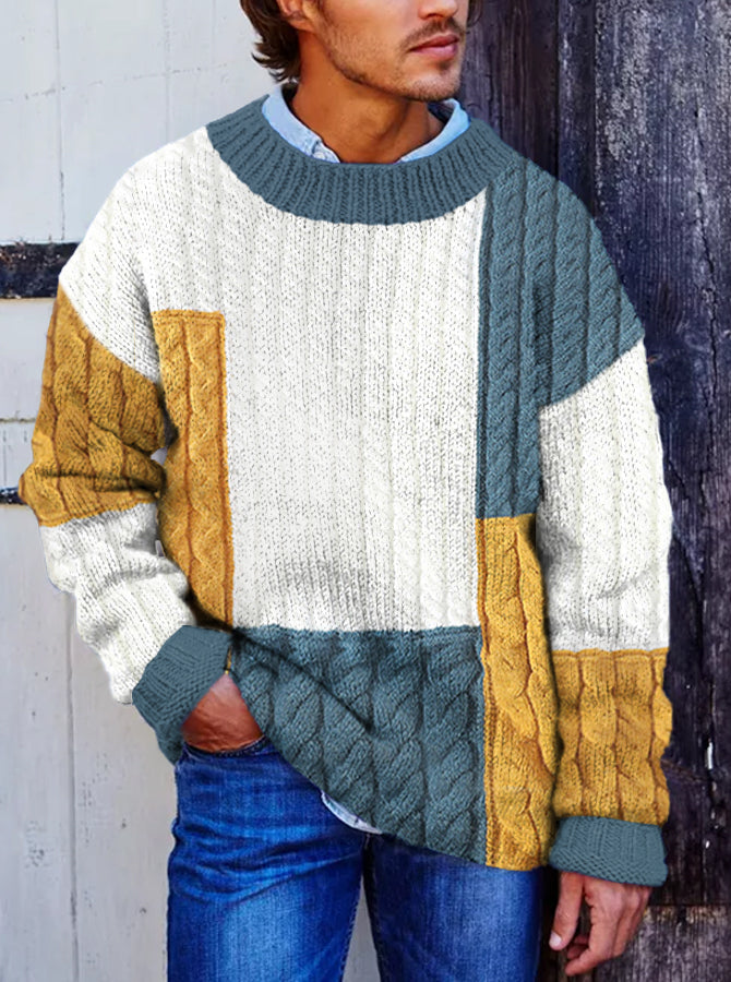 Suéter de inspiración vintage