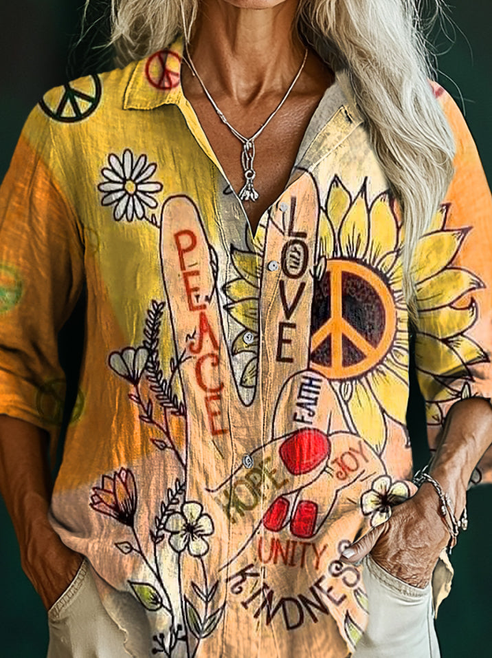 Camisa bellamente confeccionado