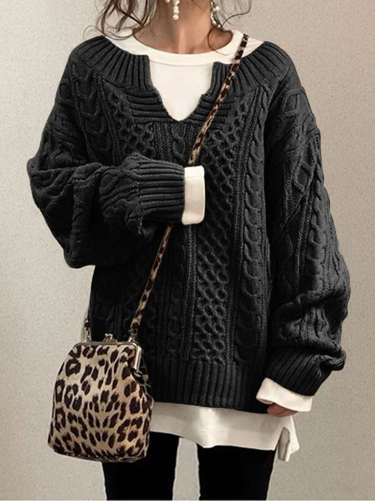Suéter de estilo vintage atemporal
