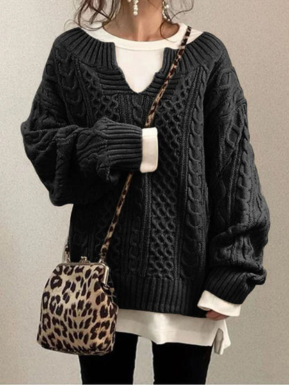 Suéter de estilo vintage atemporal