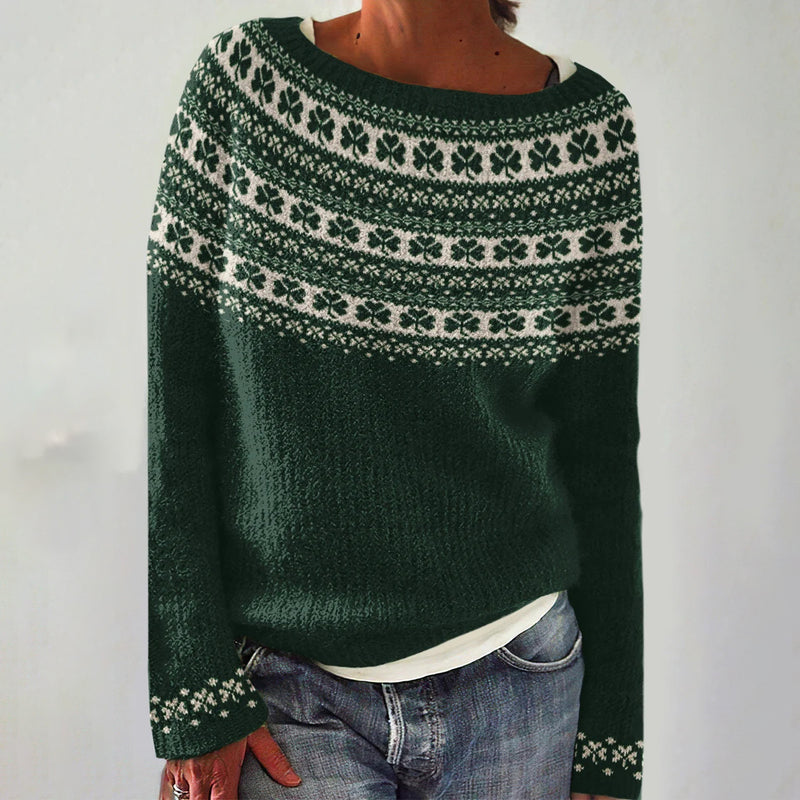Suéter de estilo vintage atemporal