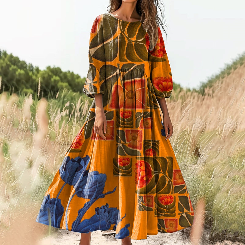 Vestido de estilo vintage atemporal