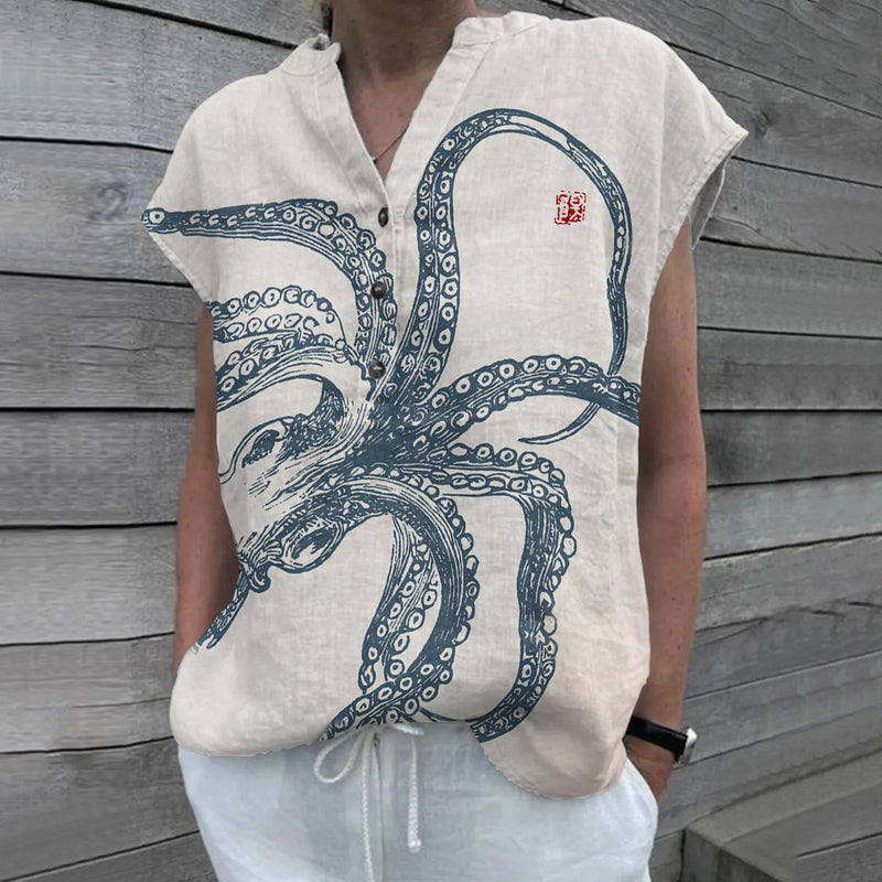 Camisa de estilo vintage atemporal