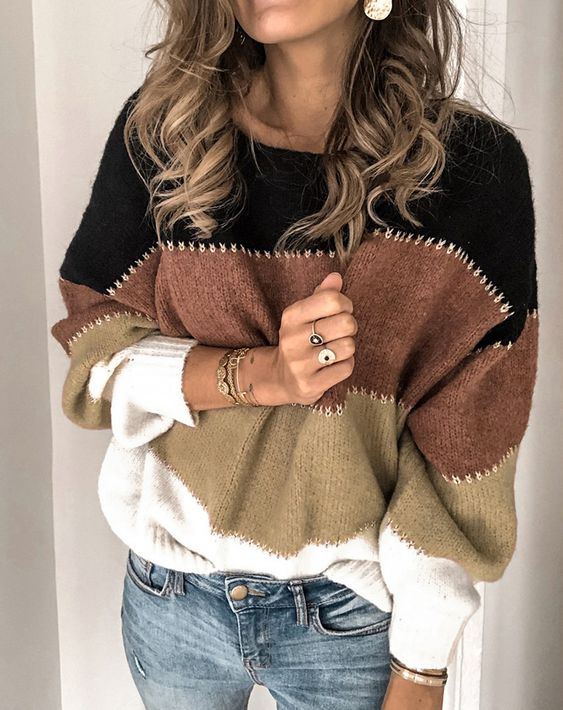 CM | Jersey de manga larga para mujer