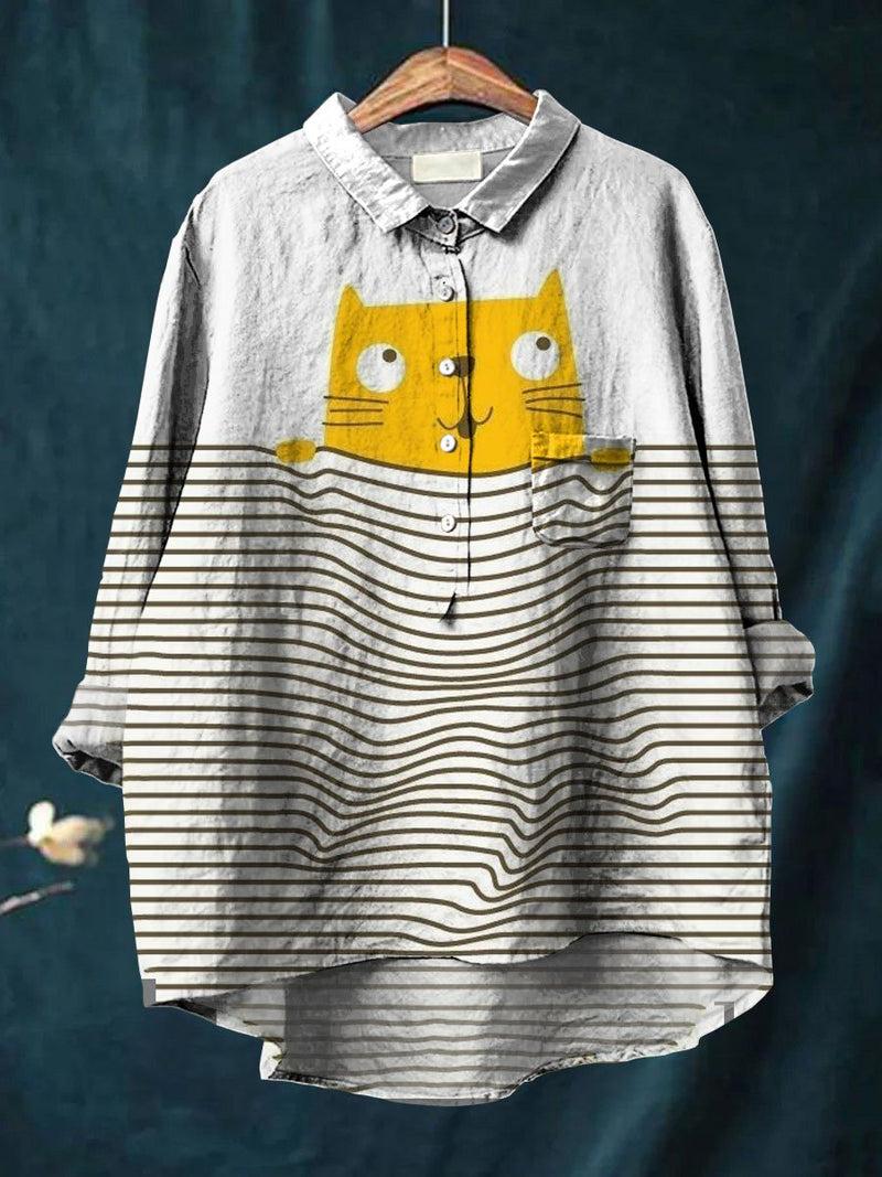 Camisa de inspiración vintage