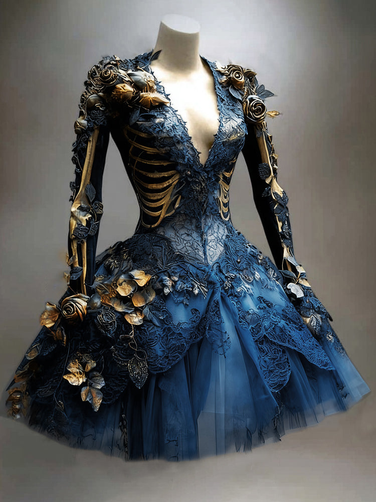 Vestido de inspiración vintage