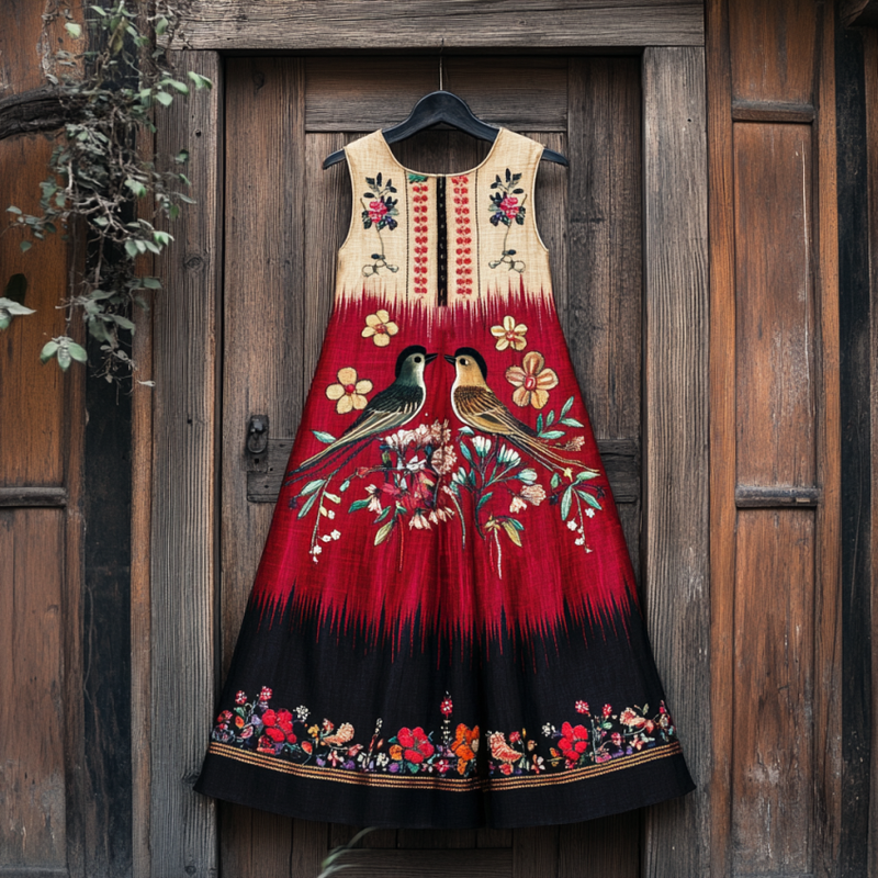 Vestido de diseño cuidado