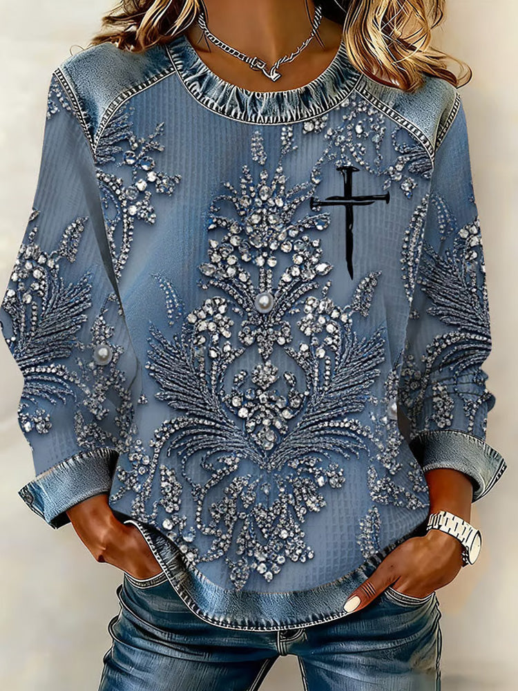 Camisa de diseño cuidado
