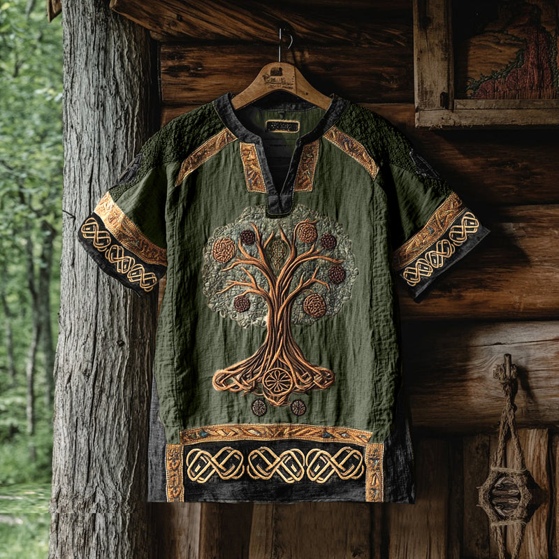 Camisa de estilo vintage atemporal