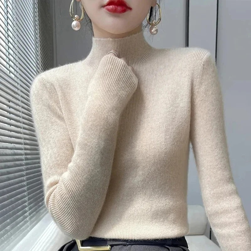 CM | MW - Acogedor jersey de cuello alto