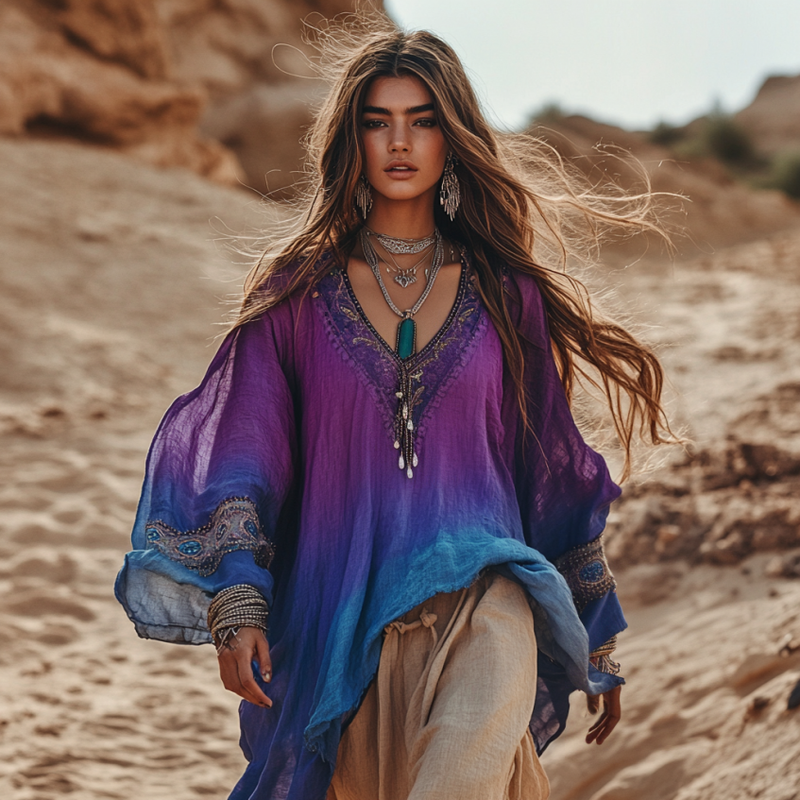 Blusa bellamente confeccionado