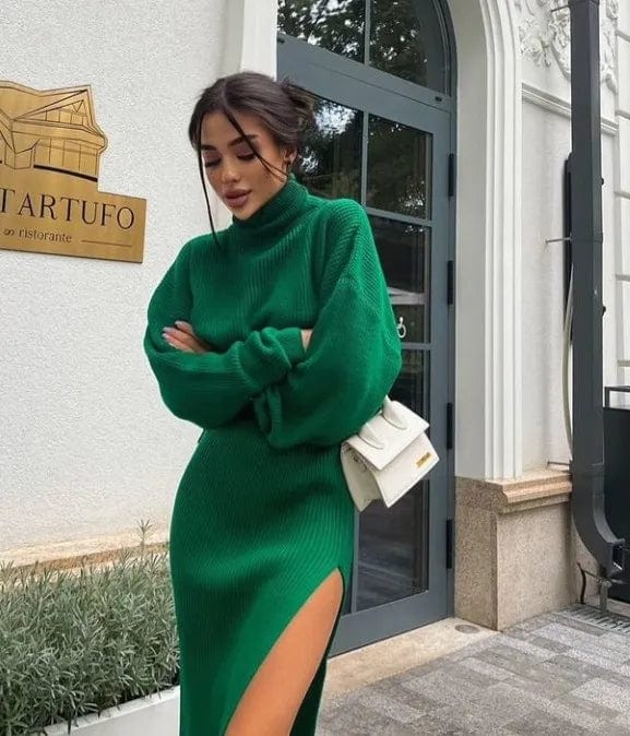 CM | Jersey de punto con cuello alto