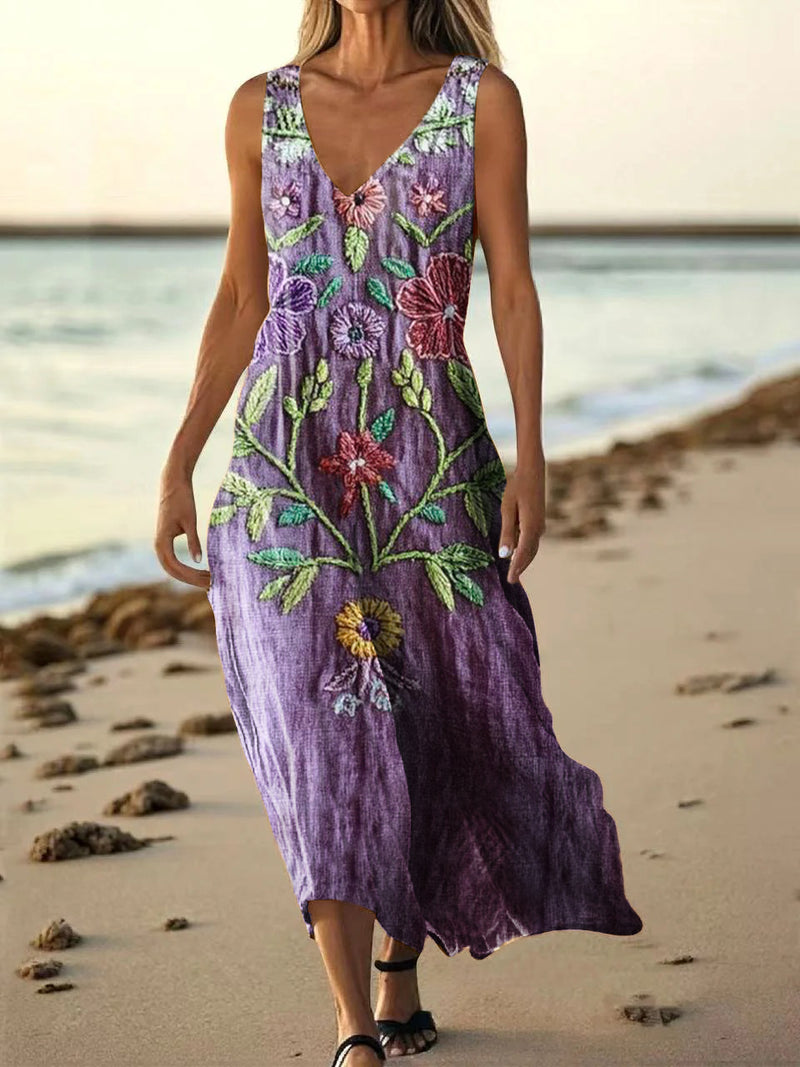 Vestido de estilo vintage atemporal