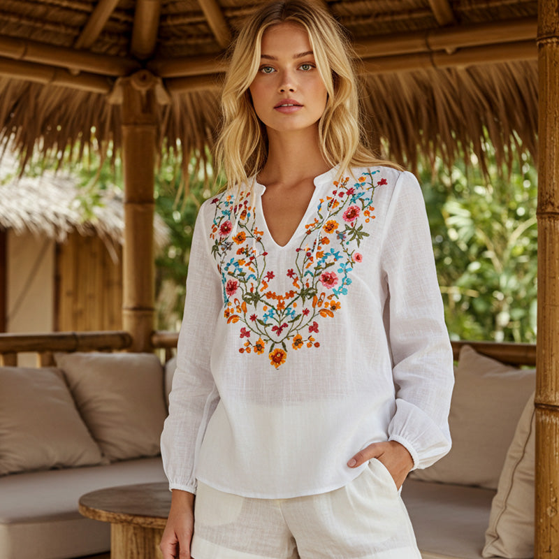 Blusa de diseño cuidado