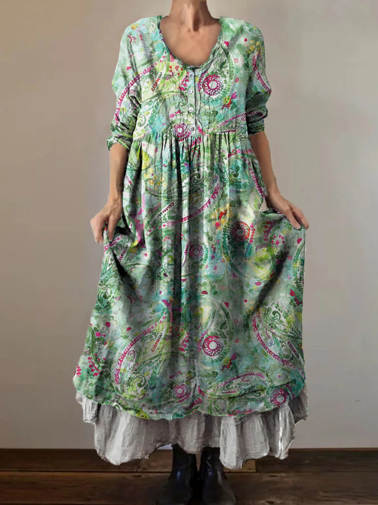 Vestido de estilo vintage atemporal