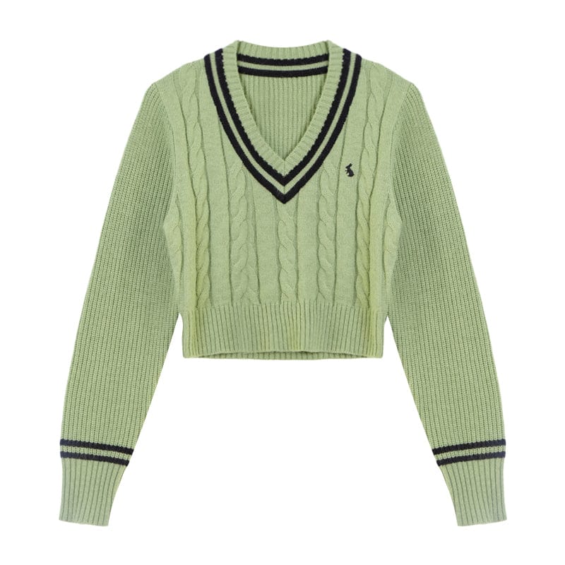 CM | Jersey de punto de moda coreana