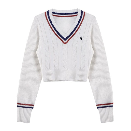 CM | Jersey de punto de moda coreana