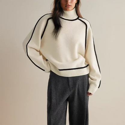 Suéter de estilo vintage atemporal