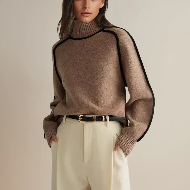Suéter de estilo vintage atemporal