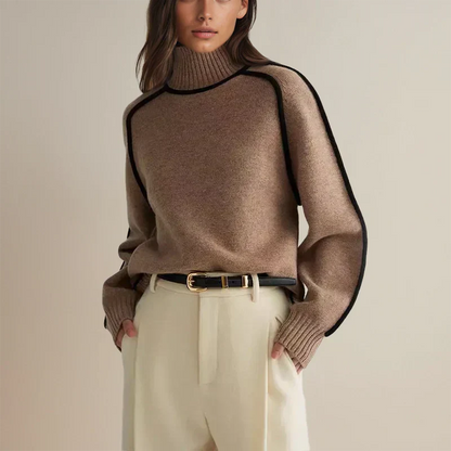 Suéter de estilo vintage atemporal