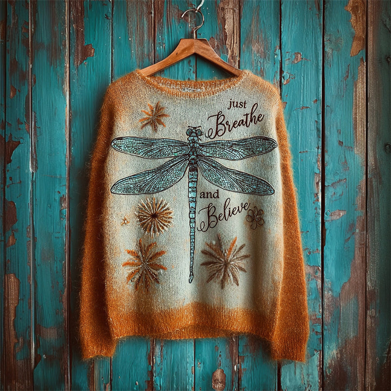Suéter de inspiración vintage
