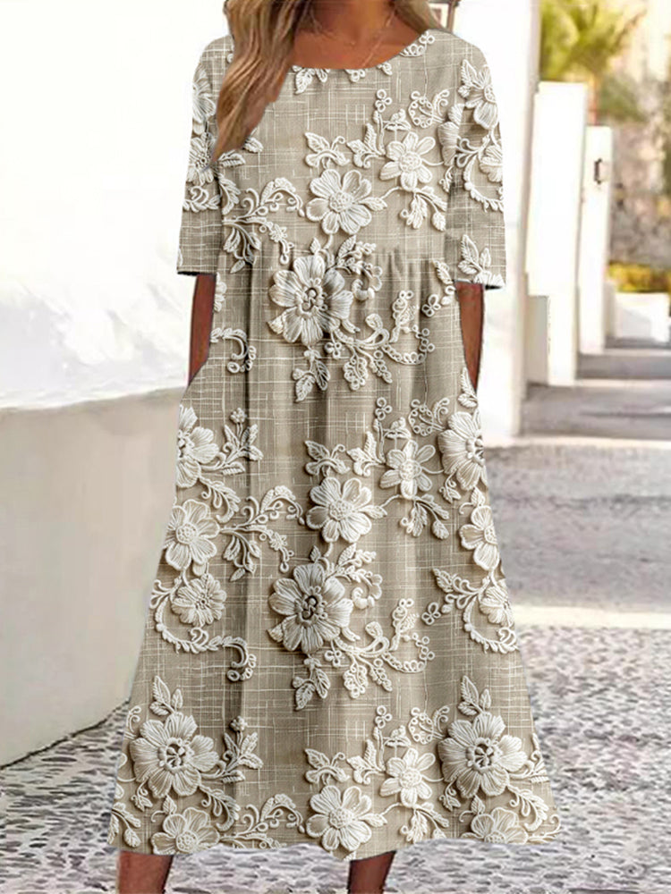 Vestido de diseño cuidado